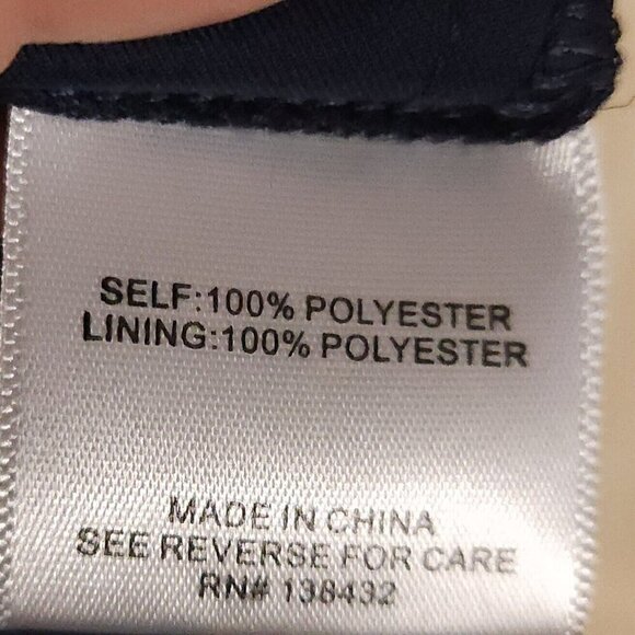 Modcloth Navy Blue Silky Adjustable Strap Tunic Cami XL - Picture 6 of 7